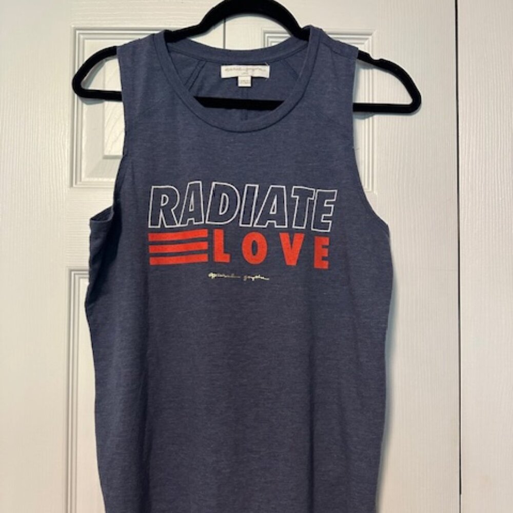 Spiritual Gangster Blue Tank Top